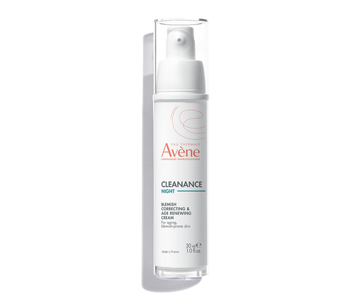 Avene- Cleanance NIGHT Blemish Correcting & Age Renewing Cream