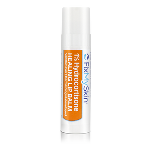FixMySkin 1% Hydrocortisone Healing Lip Balm – Vanilla .15 Fl.Oz.